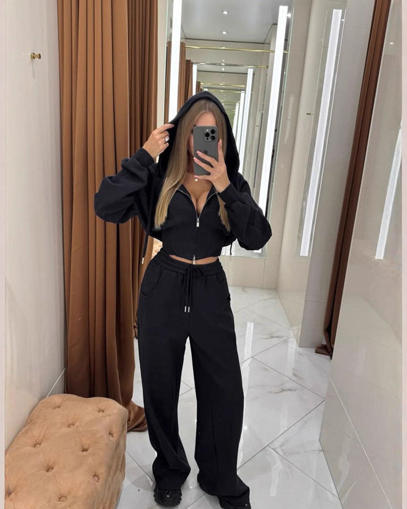 EGO Wide Leg Jogger Set