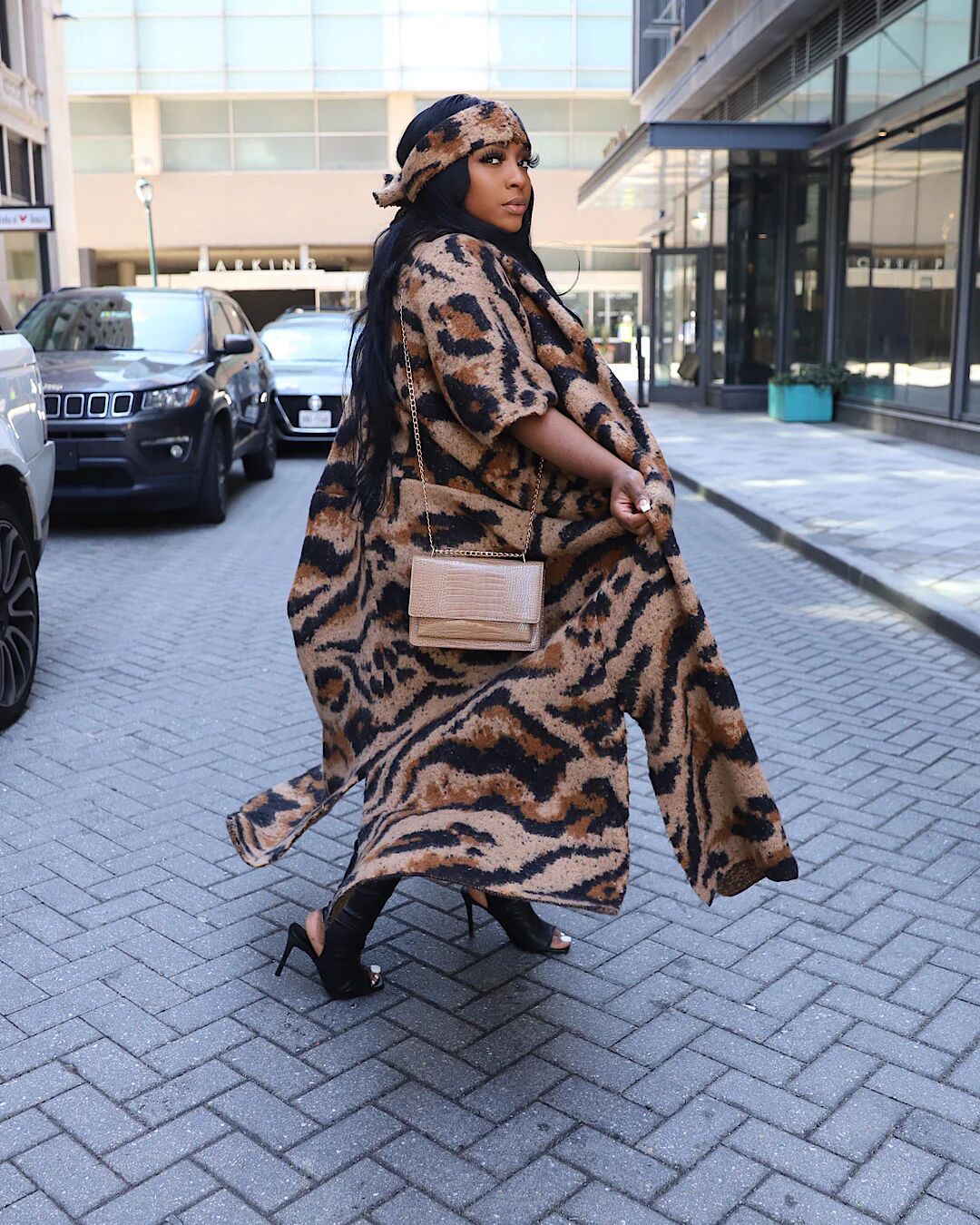 LUXE IN LEOPARD CARDIGAN SET