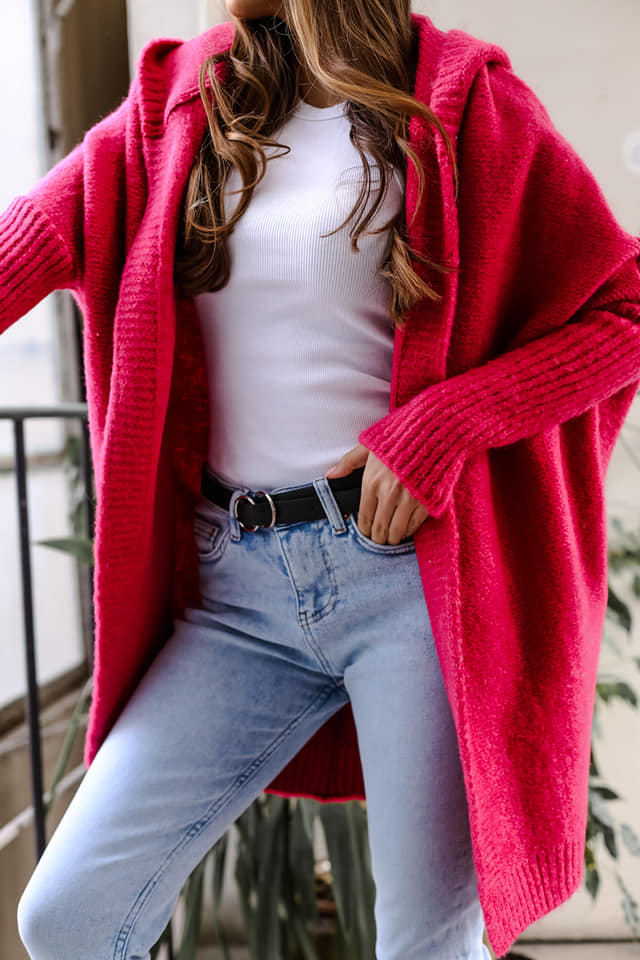 Hooded Knit Sweater Sweatshirt
