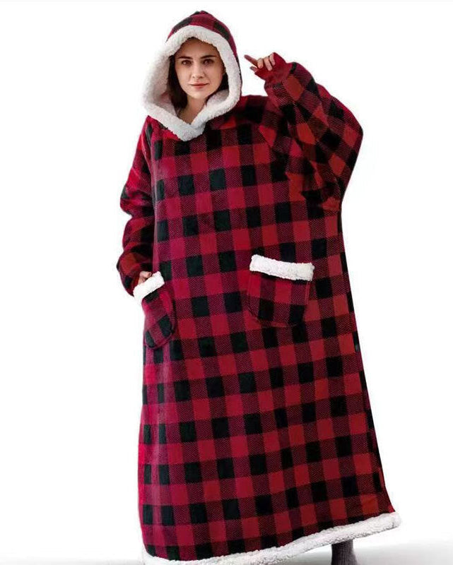Extra Long Hoodie Blanket