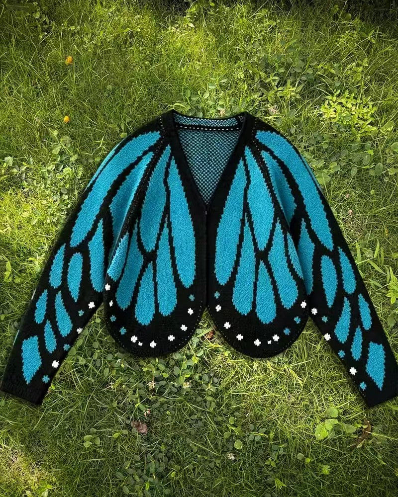 Butterfly Knit Cardigan