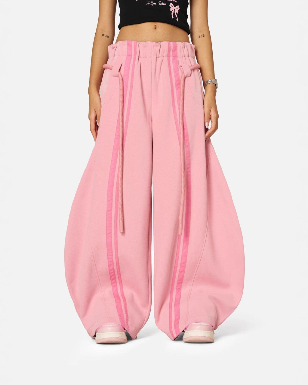 Stripe Super Baggy Sweatpants