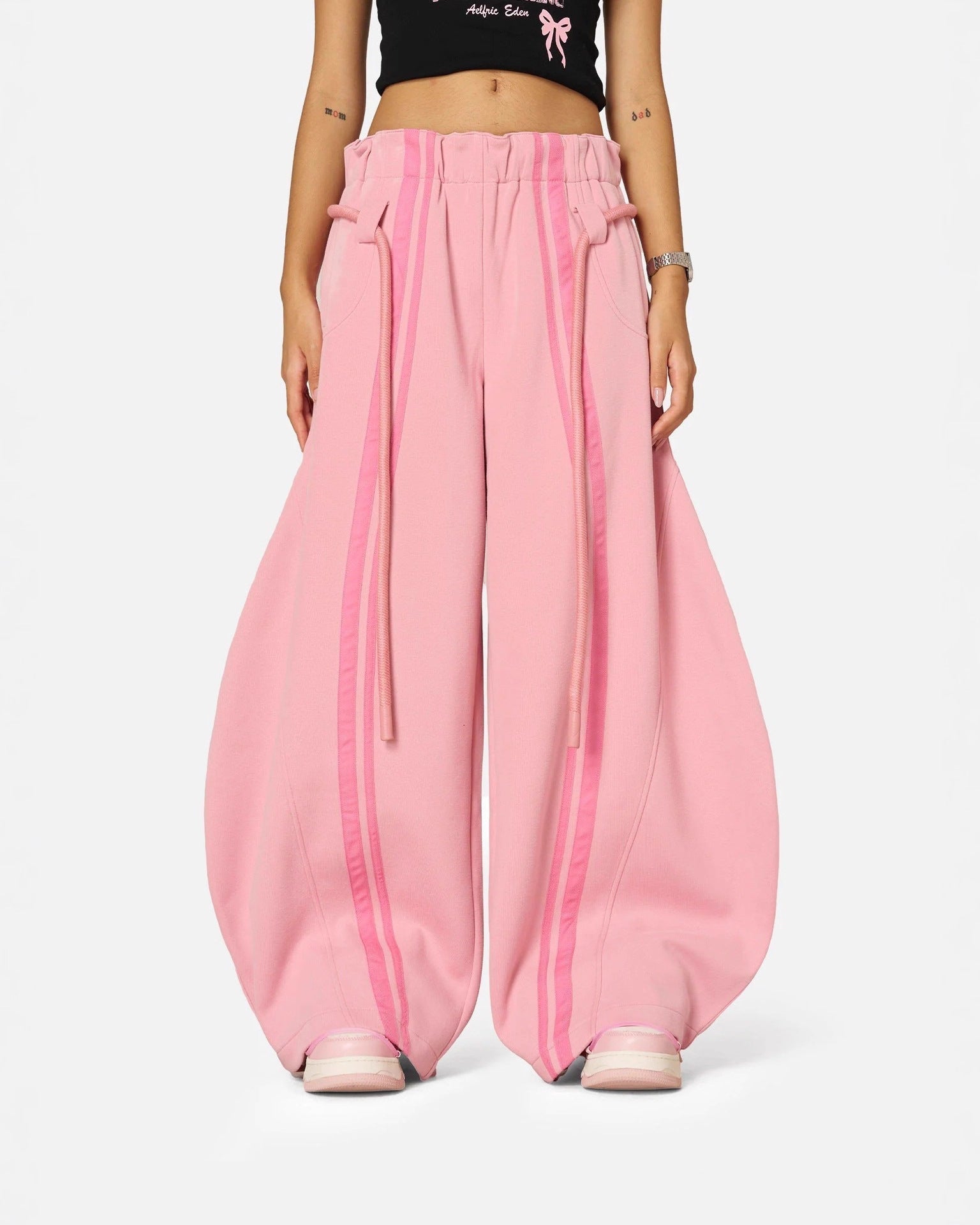 Stripe Super Baggy Sweatpants