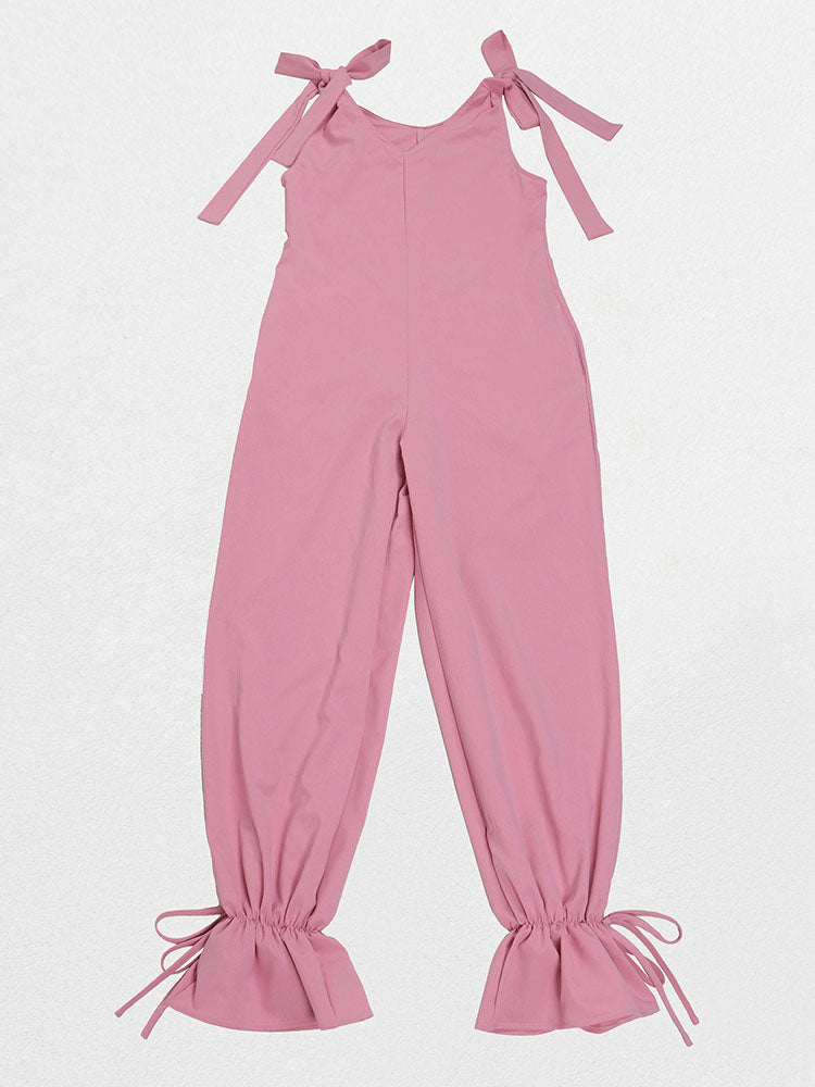 Breeze Tie-Shoulder Jumpsuit