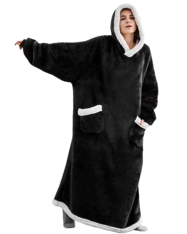 Extra Long Hoodie Blanket