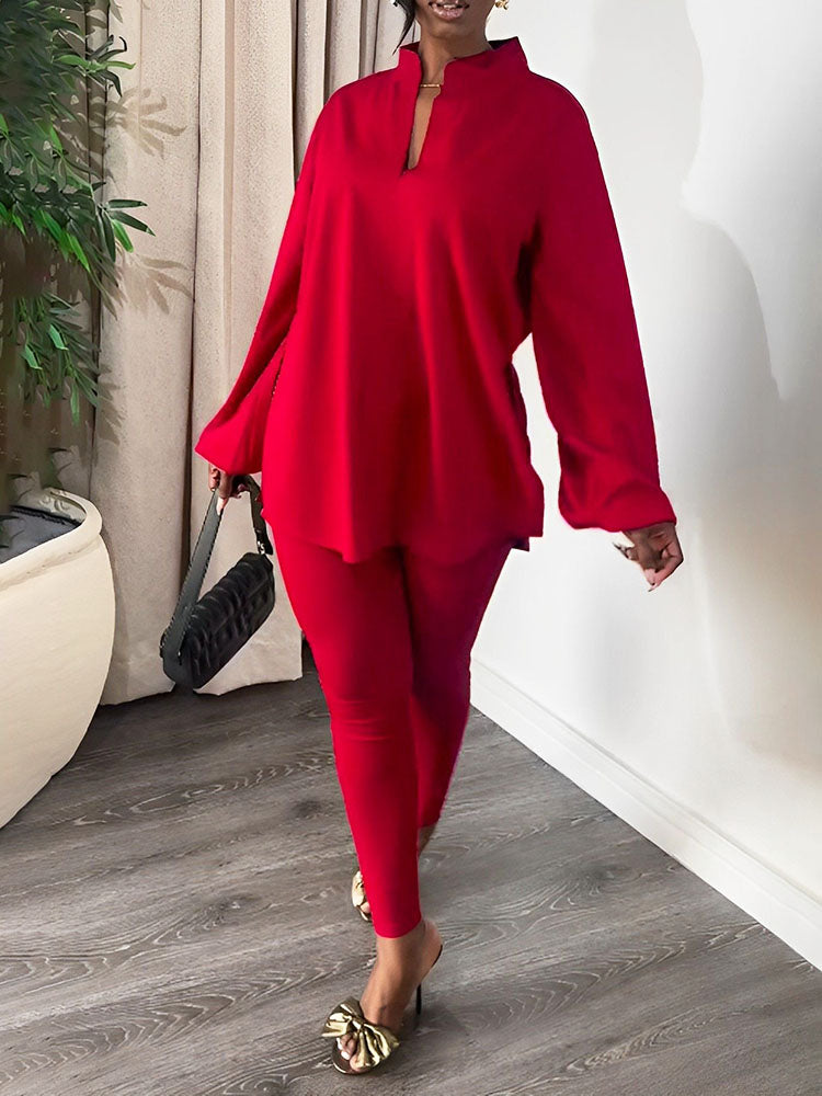 Sleek Tunic & Leggings Set