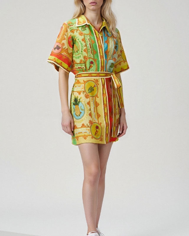 Rummy Mini-Hemdkleid