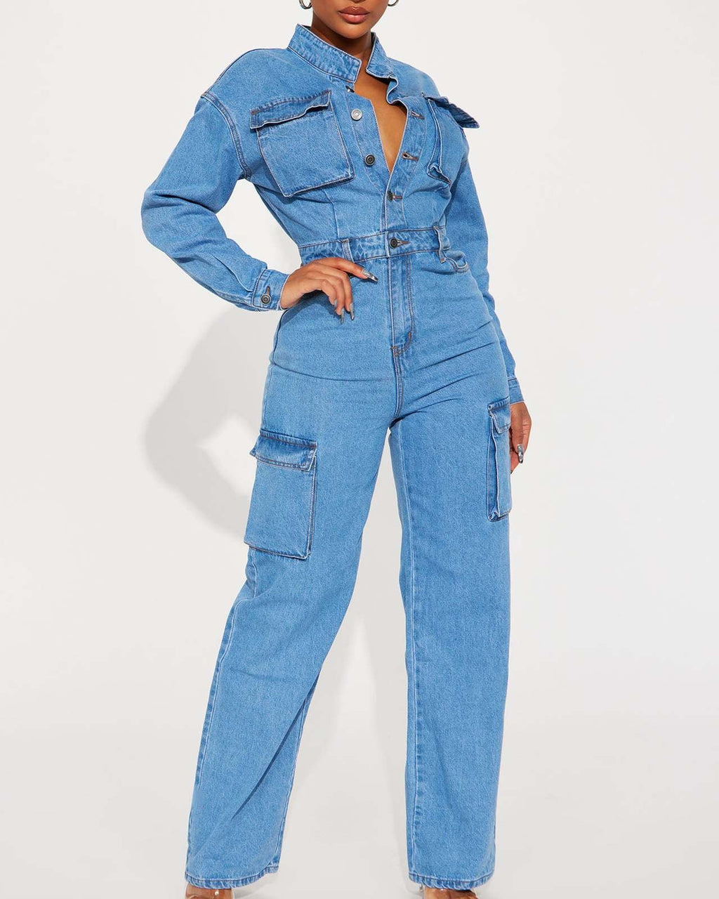 Janecka Denim Jumpsuit