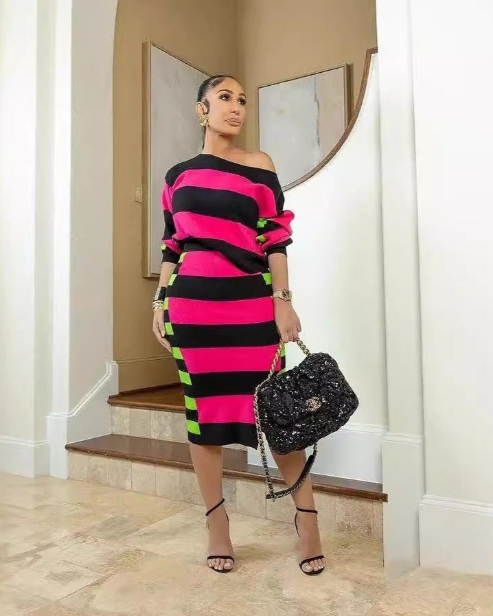 Kylie Skirt Set PINK