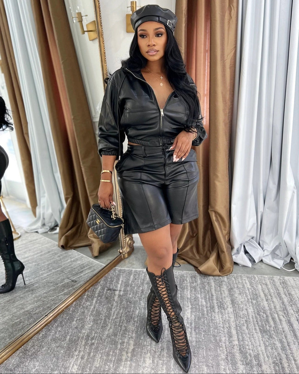 Queen Of The Night Leather Set