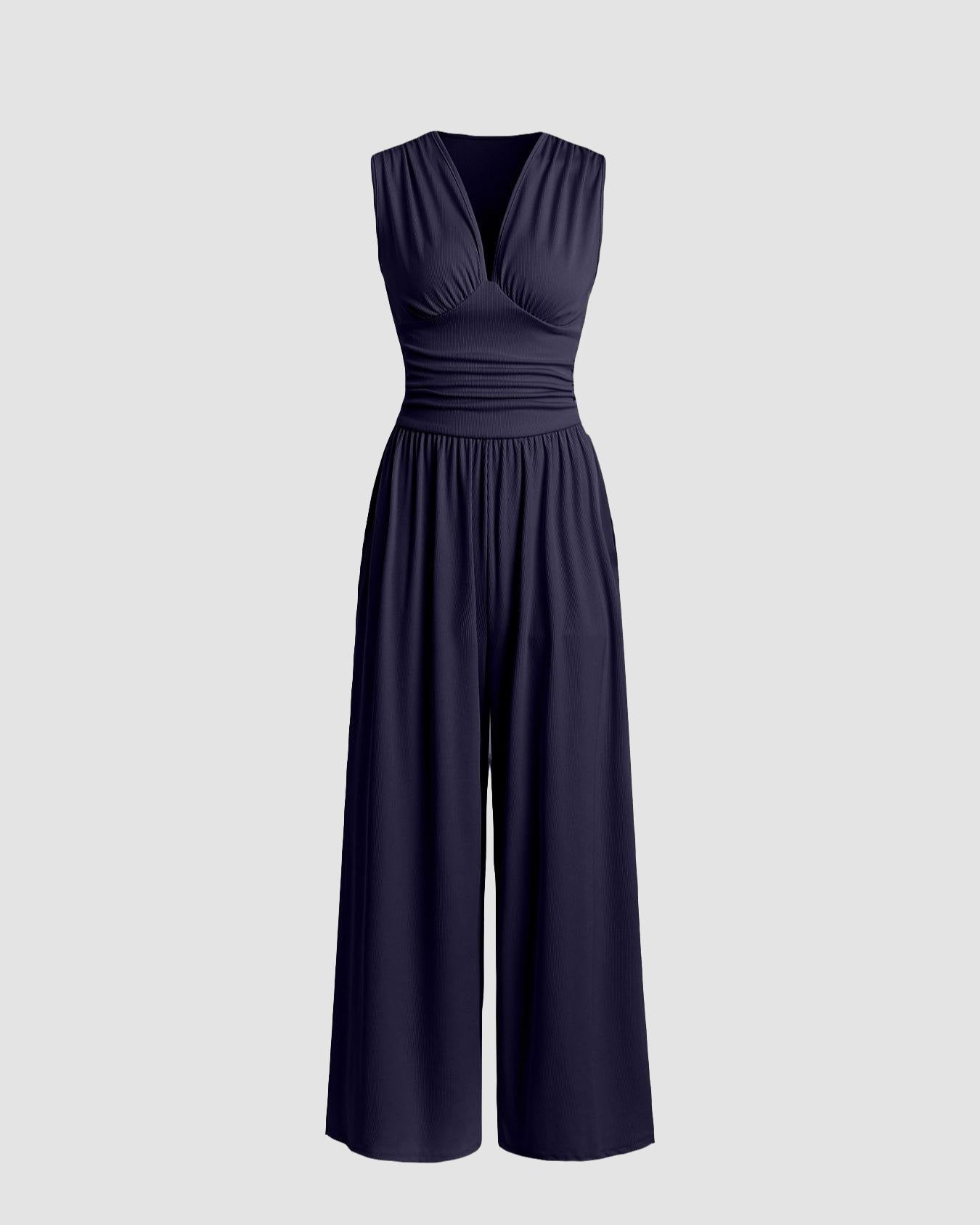Wait For Me Jumpsuit NAVY