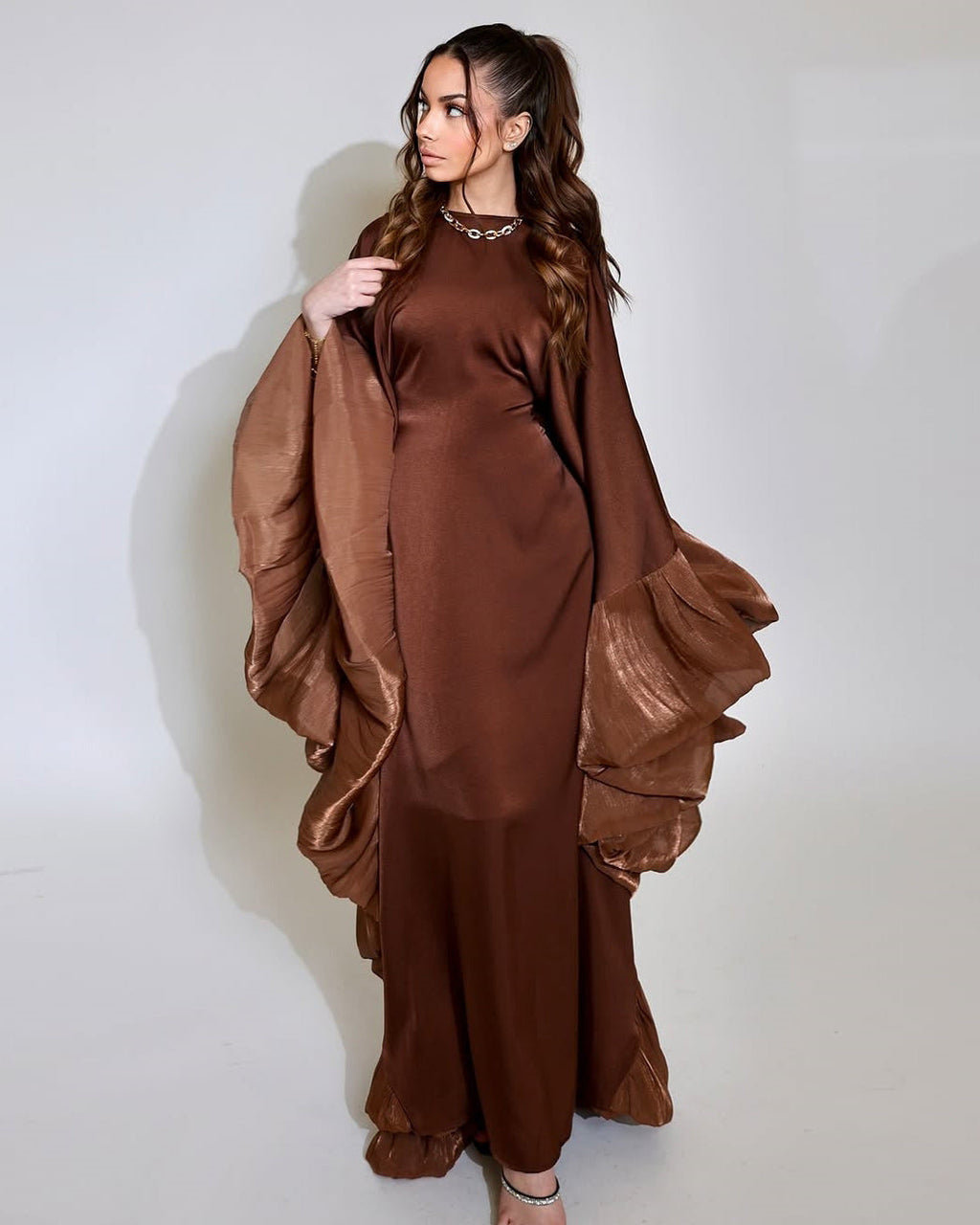 Luxury Silk Organza Butterfly Dress