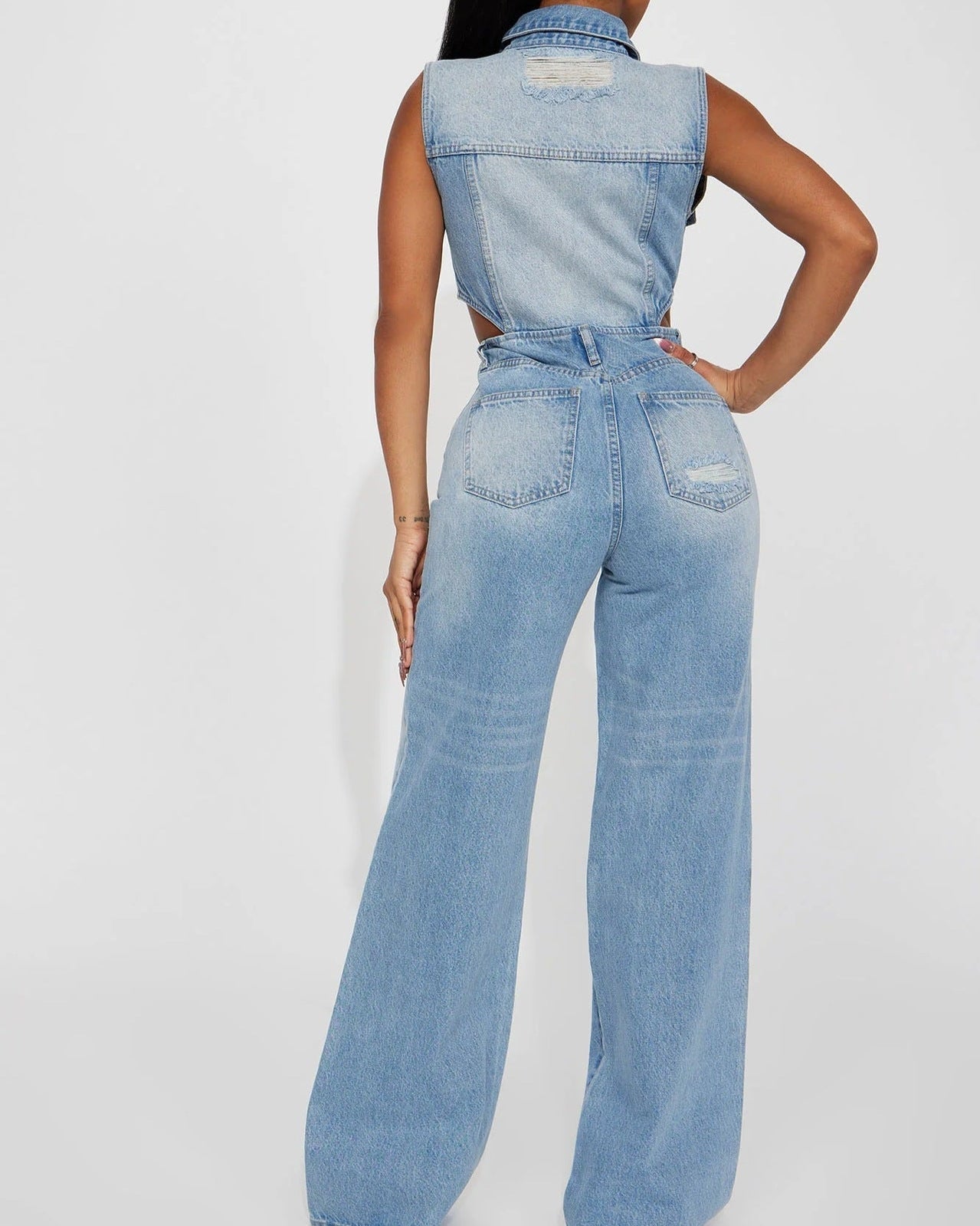 Sharlene Denim Jumpsuit