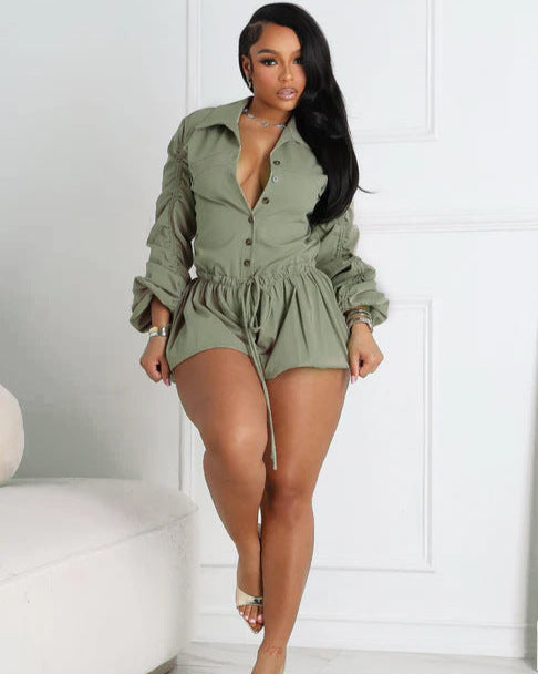 YOUR FAVORITE ROMPER GREY