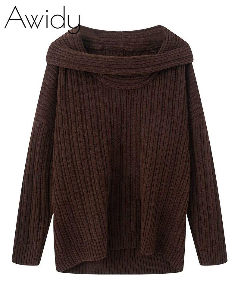 Off-Shoulder Sweater Pullover