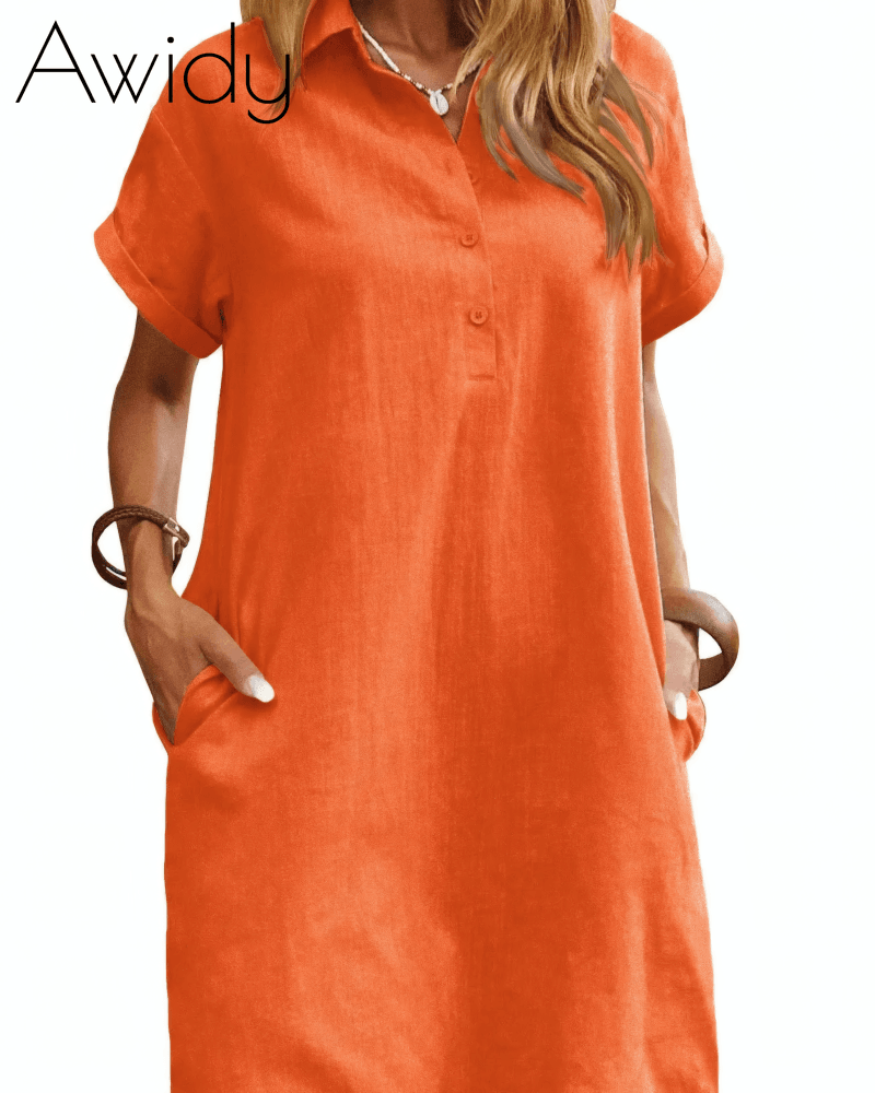 Amelia Mini Shirt Dress