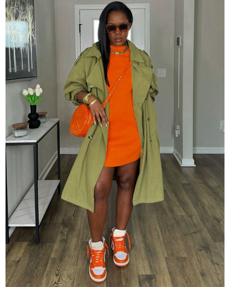Vintage Oversized Trench Coat