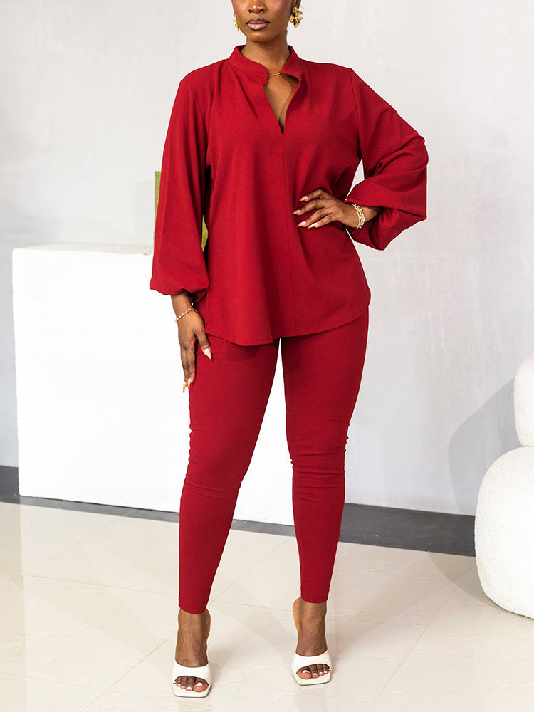 Sleek Tunic & Leggings Set