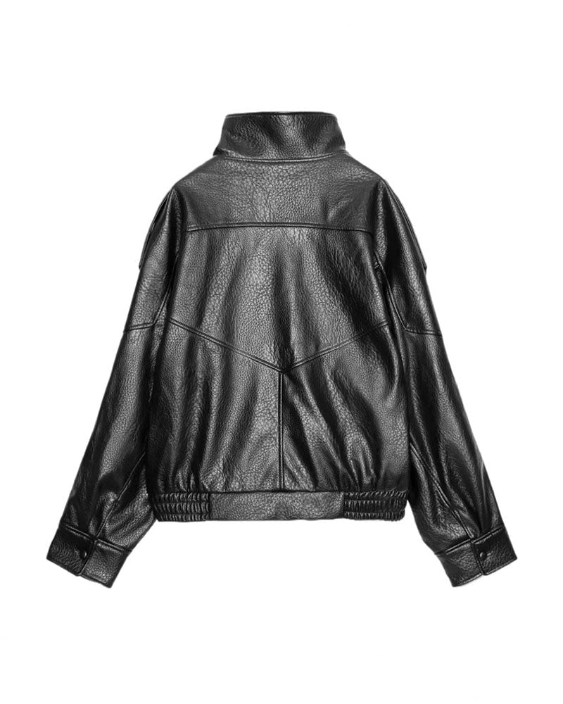 Own The Room Leather Moto Jacket