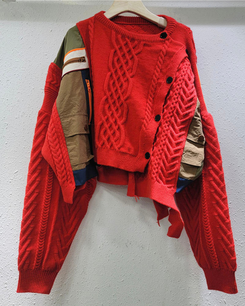 Parachic Sweater Red