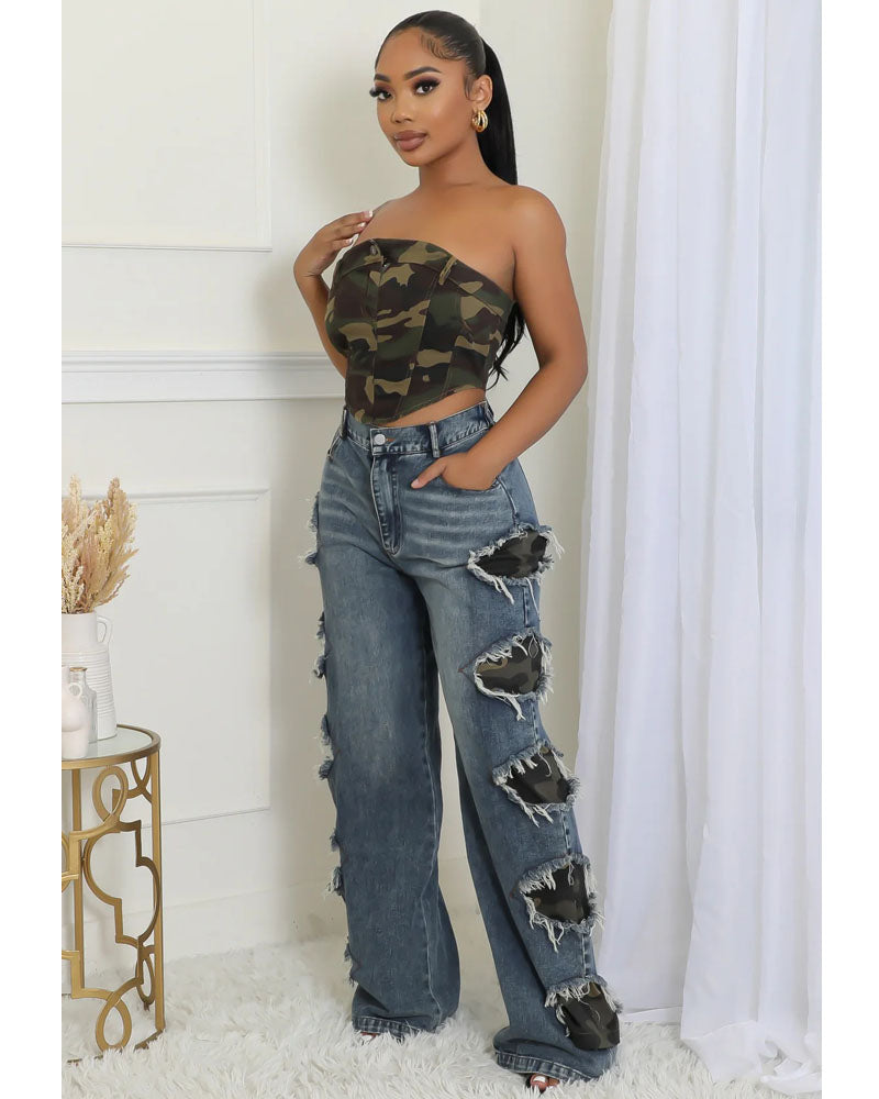 Danger Zone Camo Jeans