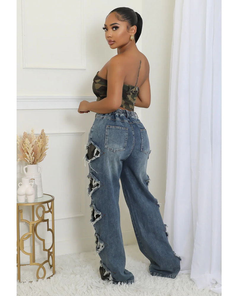 Danger Zone Camo Jeans