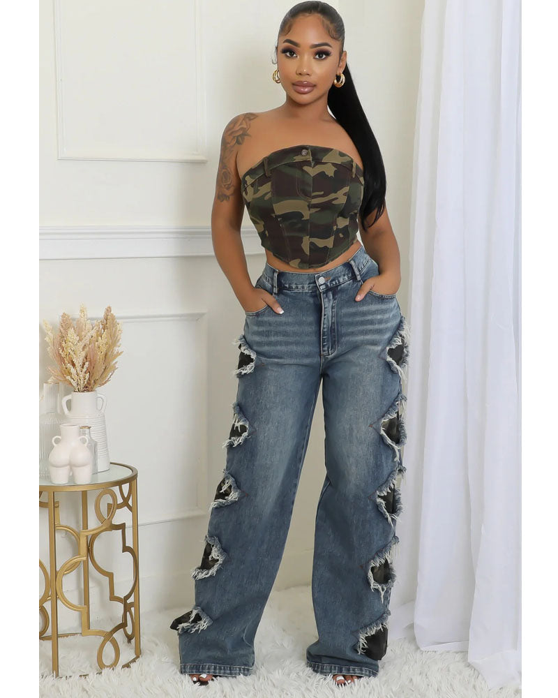 Danger Zone Camo Jeans