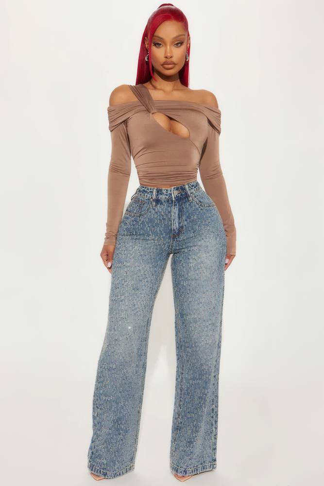 Turning The Page Embellished Jeans