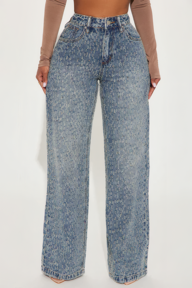Turning The Page Embellished Jeans