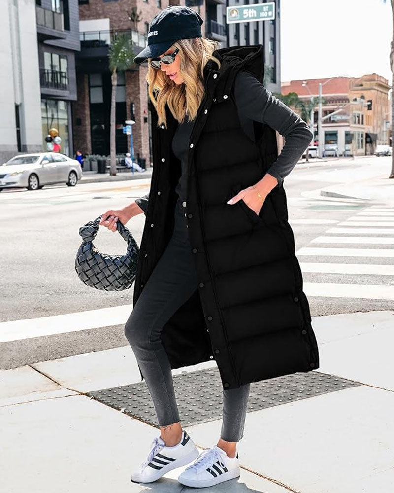 Puffer Hoodie Vest