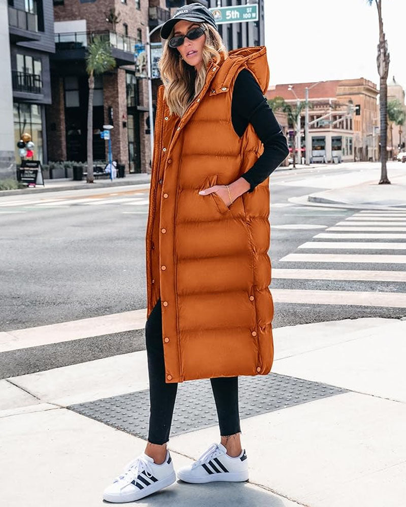 Puffer Hoodie Vest