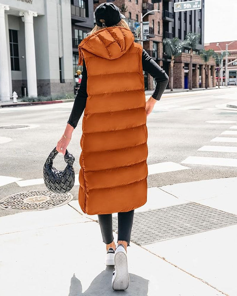 Puffer Hoodie Vest