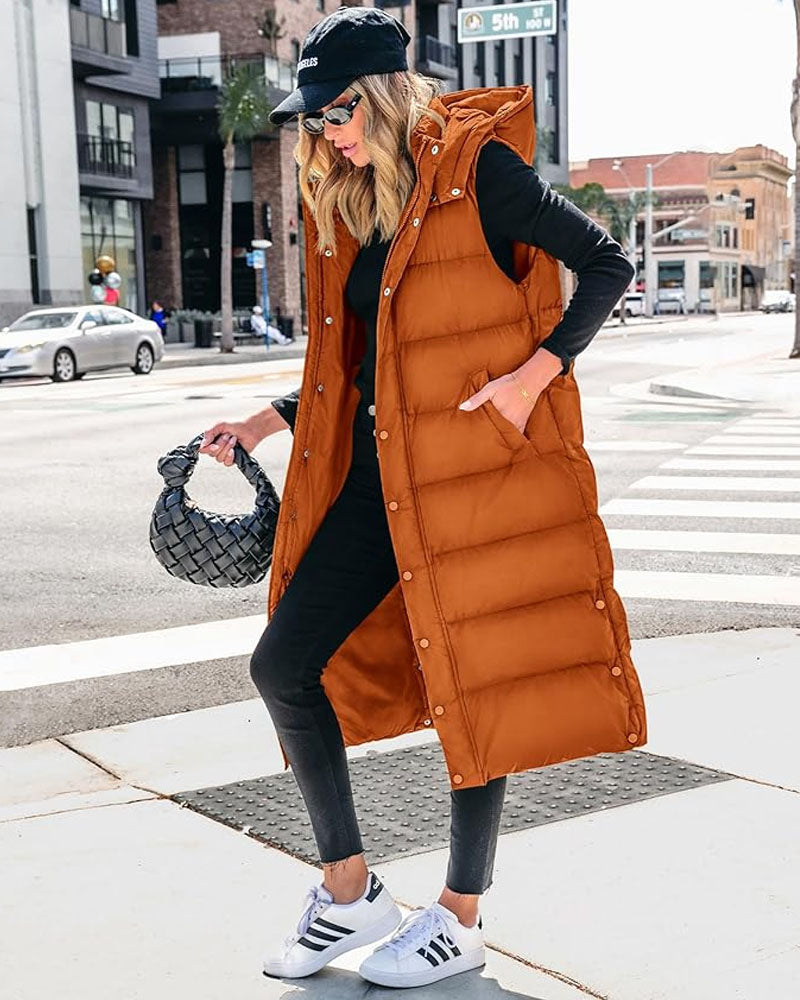 Puffer Hoodie Vest