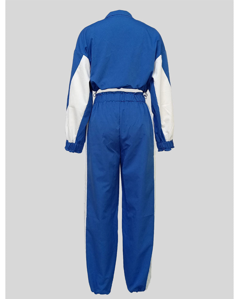 Ensemble de jogging coupe-vent prêt à partir