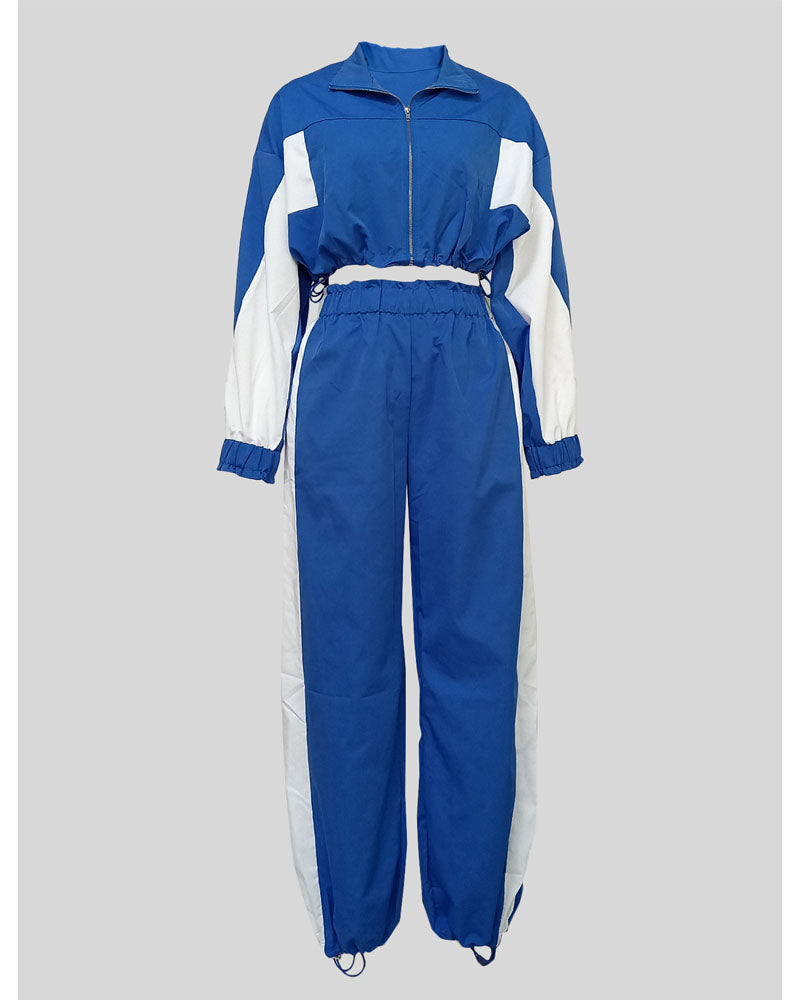 Ensemble de jogging coupe-vent prêt à partir