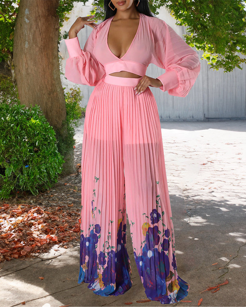 Rhonda Pants Set Pink