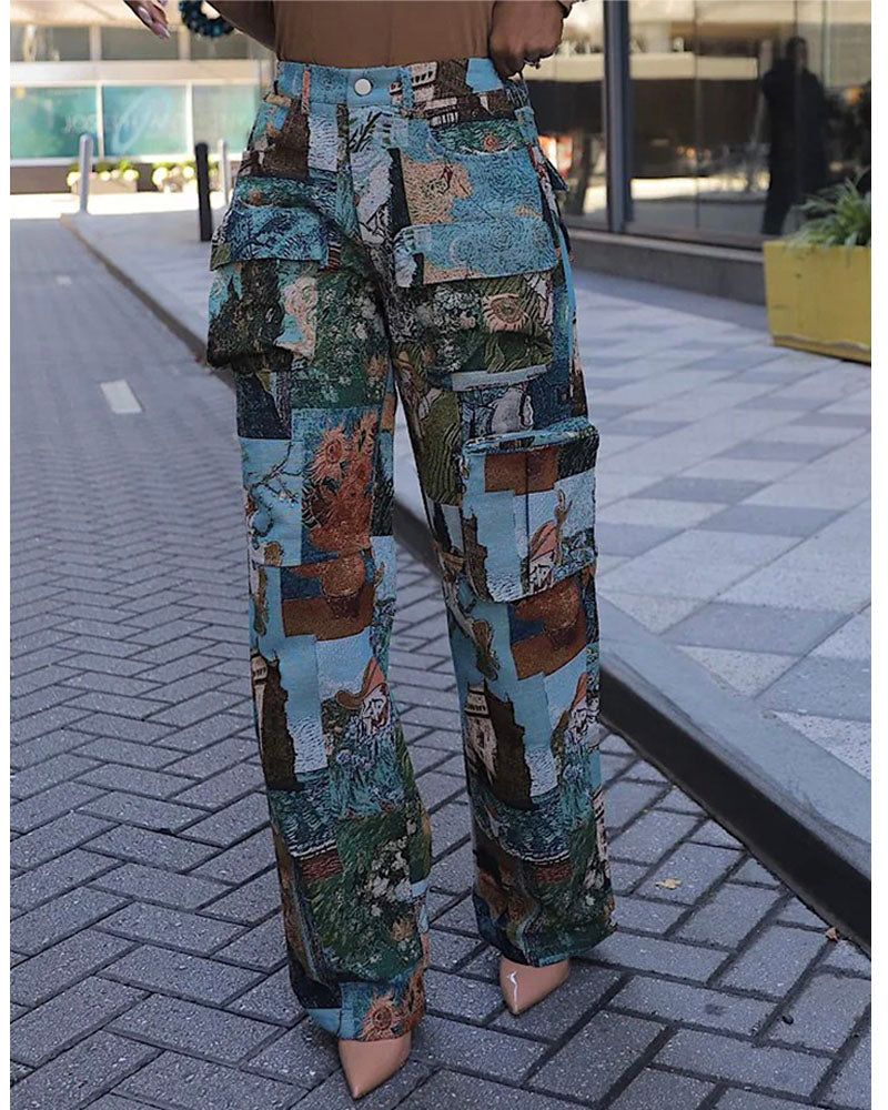 Riviera Tales Cargo Pant Baby Blue S