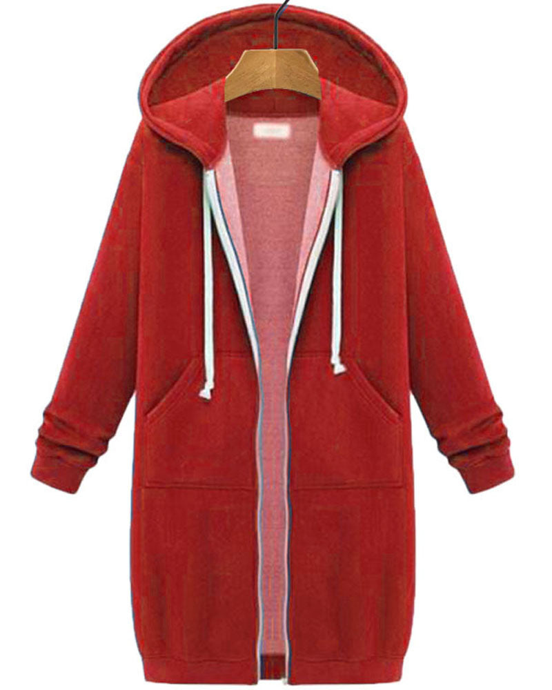 Rochelle Long Hoodie Jacket