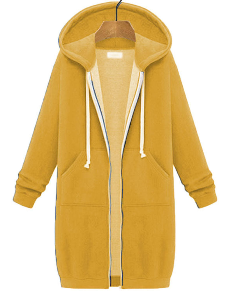 Rochelle Long Hoodie Jacket