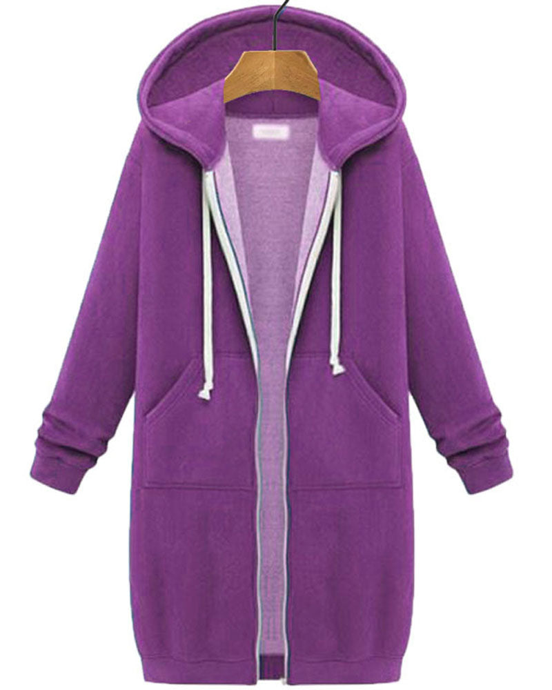 Rochelle Long Hoodie Jacket