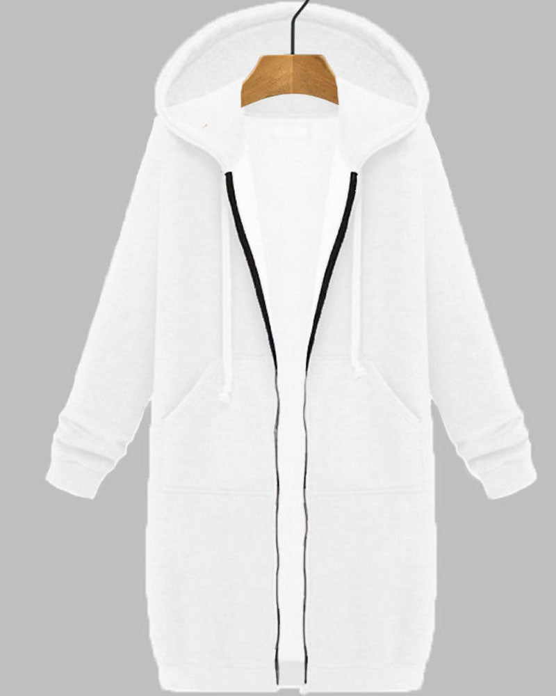 Rochelle Long Hoodie Jacket