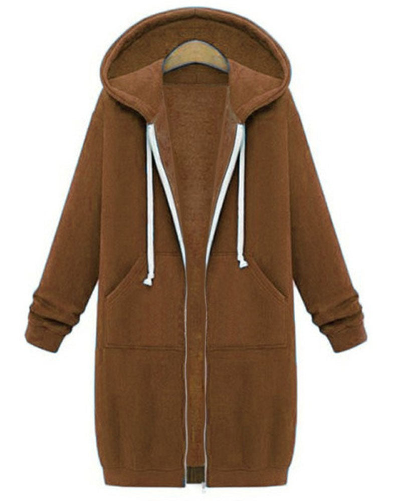 Rochelle Long Hoodie Jacket