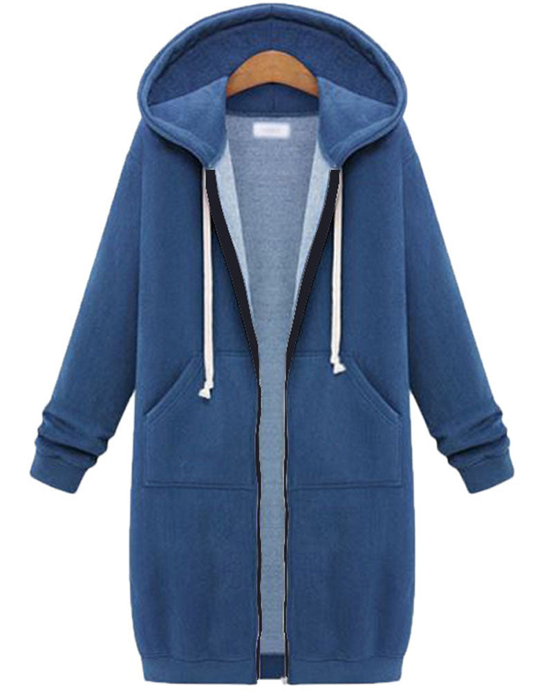 Rochelle Long Hoodie Jacket