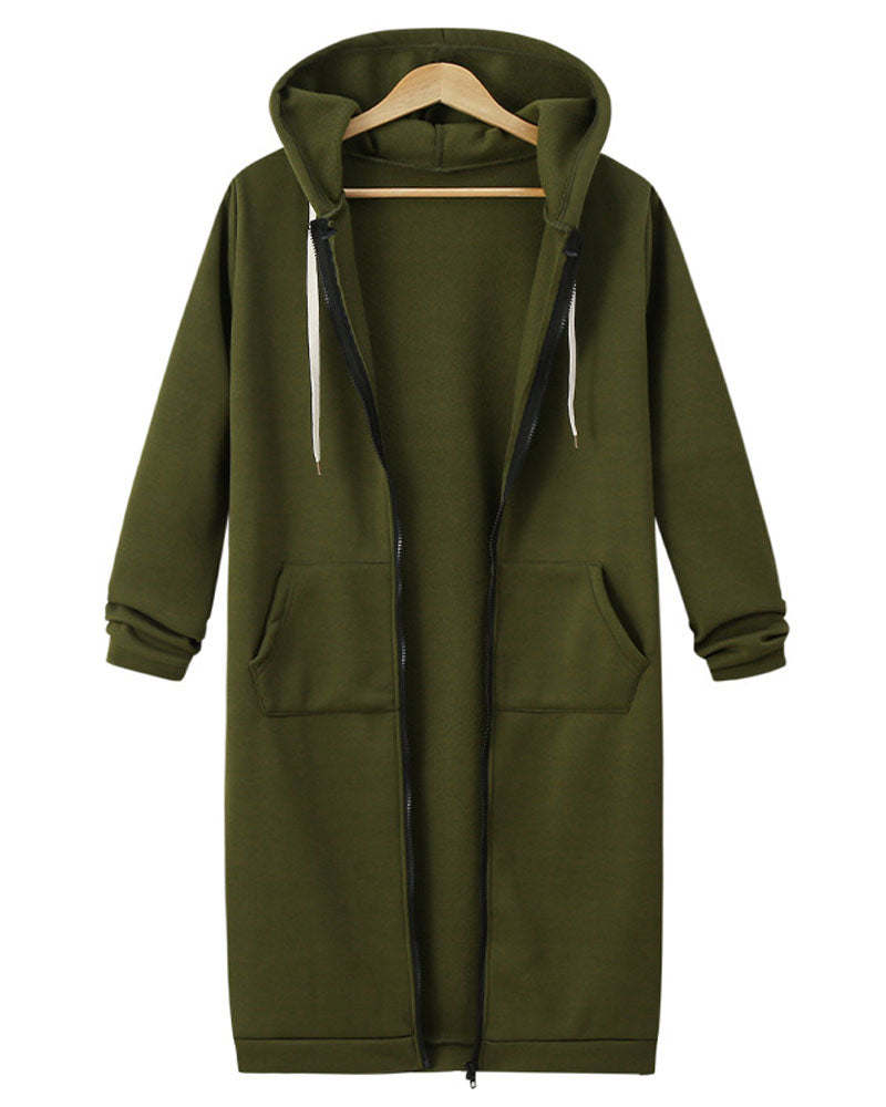 Rochelle Long Hoodie Jacket