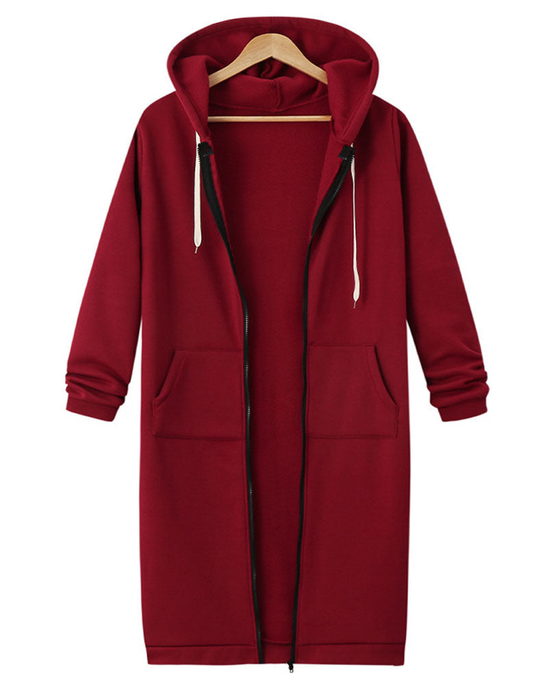 Rochelle Long Hoodie Jacket