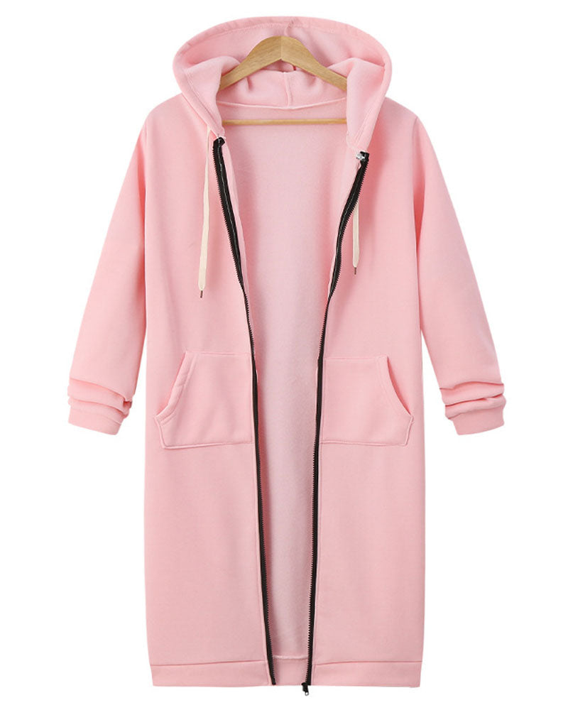 Rochelle Long Hoodie Jacket