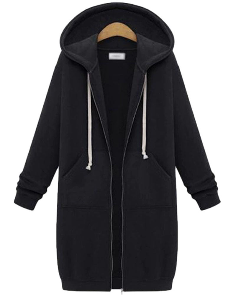 Rochelle Long Hoodie Jacket