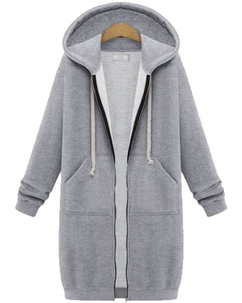 Rochelle Long Hoodie Jacket