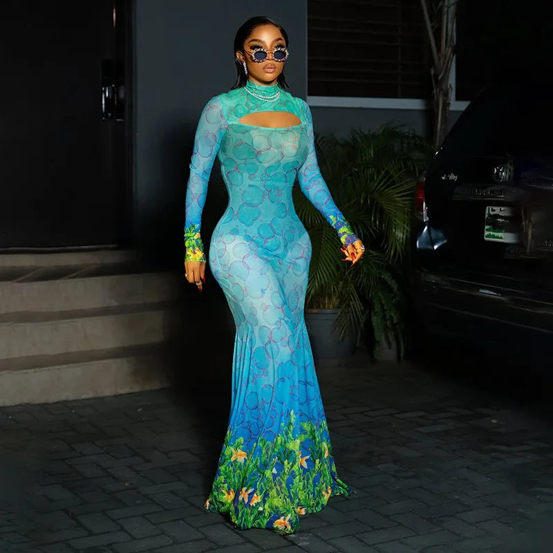 Garden Nights Maxi Dress