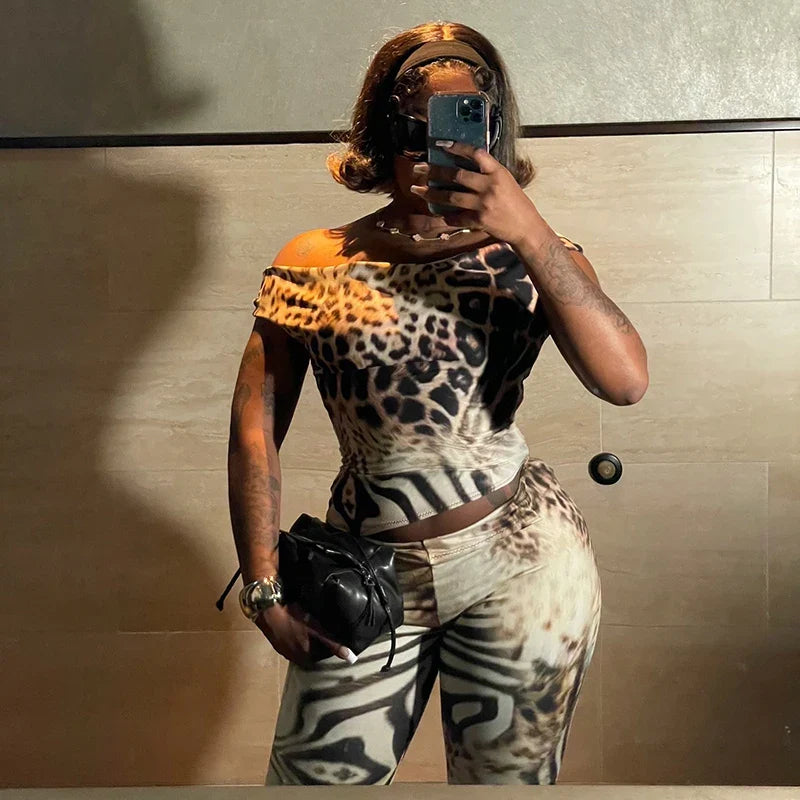 Wild Instinct Capri Set